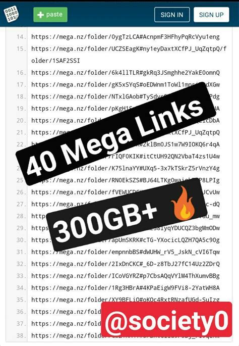 Mega Links